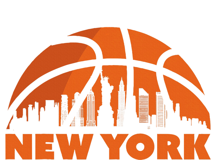 New York City Skyline Basketball T-Shirt