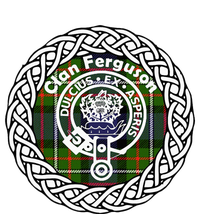 Ferguson Surname Scottish Clan Tartan Crest Badge T-Shirt