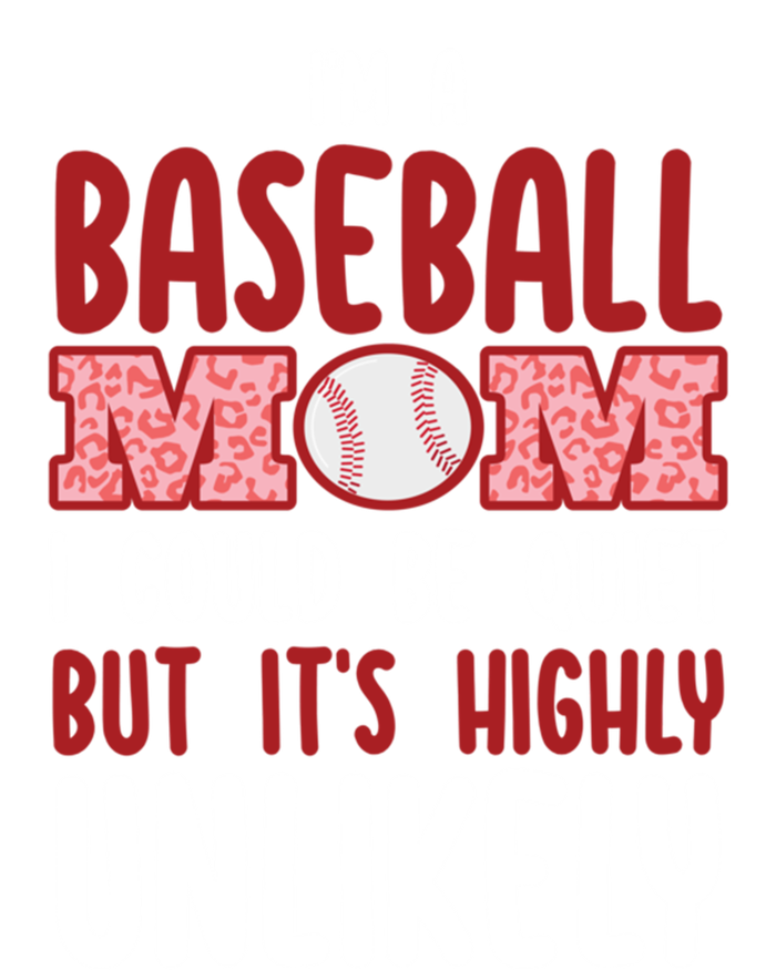 IM A Baseball Mom Player Funny Baseball Mama Mothers Day Gift T-Shirt