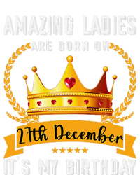 Amazing Women Are Born On 27th December Xmas Birthday Nonnie Long Sleeve Shirt