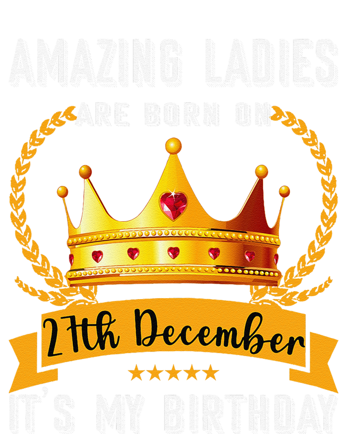 Amazing Women Are Born On 27th December Xmas Birthday Nonnie Long Sleeve Shirt