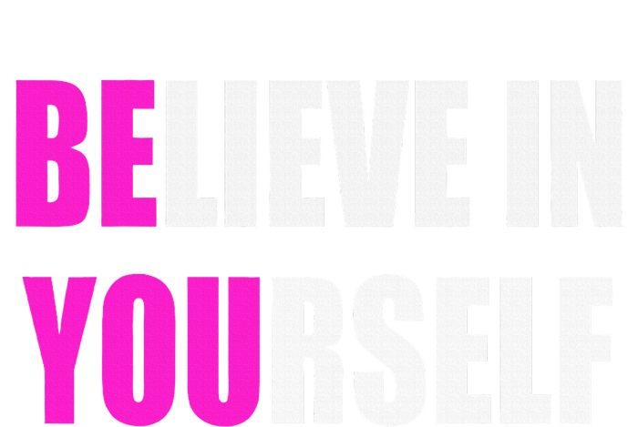 Believe In Yourself Motivational Inspirational Novelty Item 7-Panel Snapback Hat