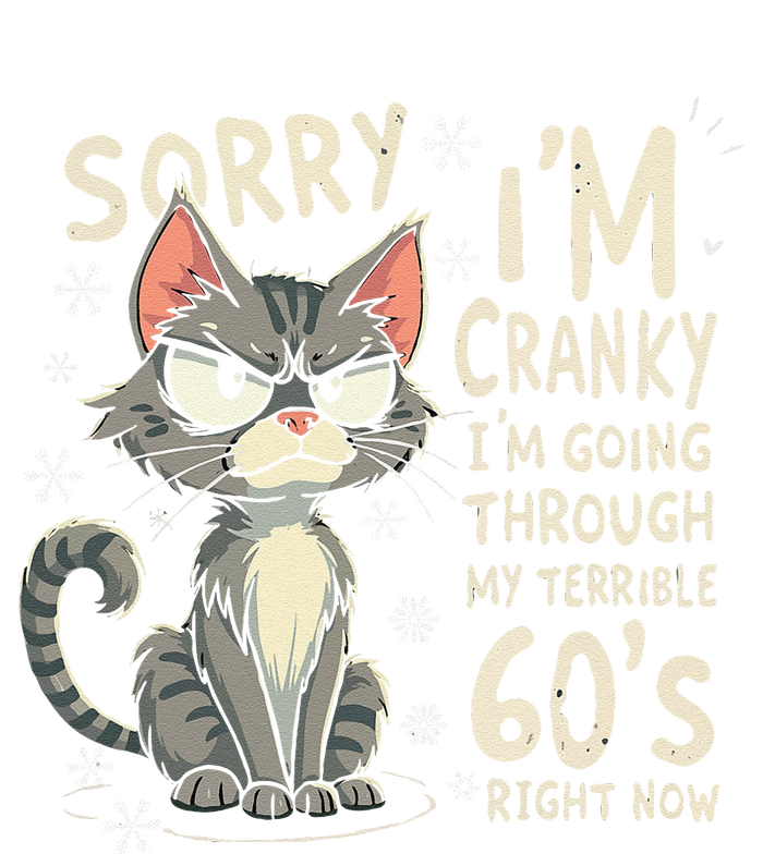 Fun Cat Sorry IM Cranky IM Going Through My Terrible 60S T-Shirt