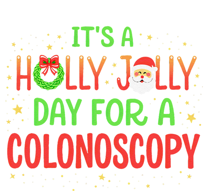 Santa Claus ItS A Holly Xmas Jolly Day For A Colonoscopy T-Shirt