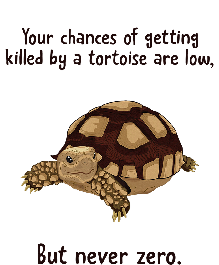 Your Chances Of Getting Killed By A Tortoise Are Low T-Shirt