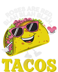 Roses Are Red Blah Tacos Valentine Day Food Lover Yupoong Adult 5-Panel Trucker Hat