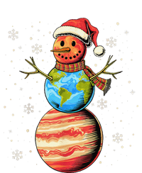 Planets Snowman Space Funny Christmas Astronomy For Tall Long Sleeve T-Shirt