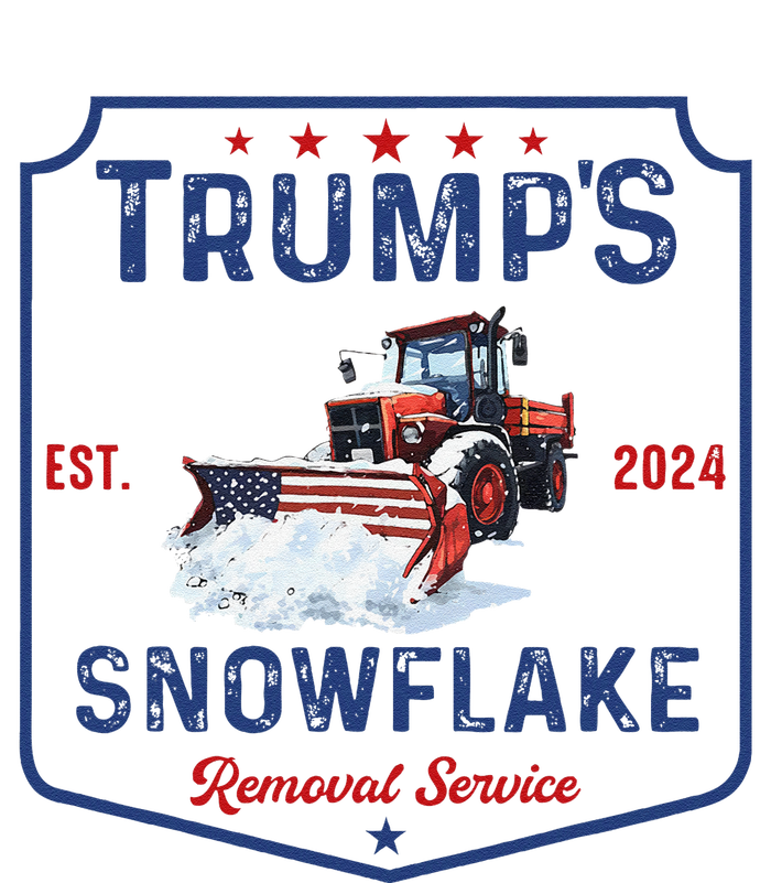 TrumpS Snowflake Removal Service Funny Trump Christmas 2024 T-Shirt