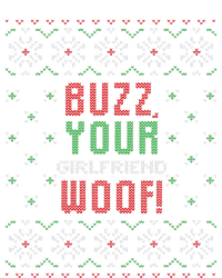 Buzz Xmas Your Girlfriend Woof! Ugly Christmas Sweater Softstyle Adult Sport Polo