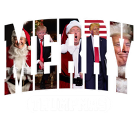 Merry Trumpmas Santa Trump Christmas Pajamas Funny Cool Gift V-Neck T-Shirt