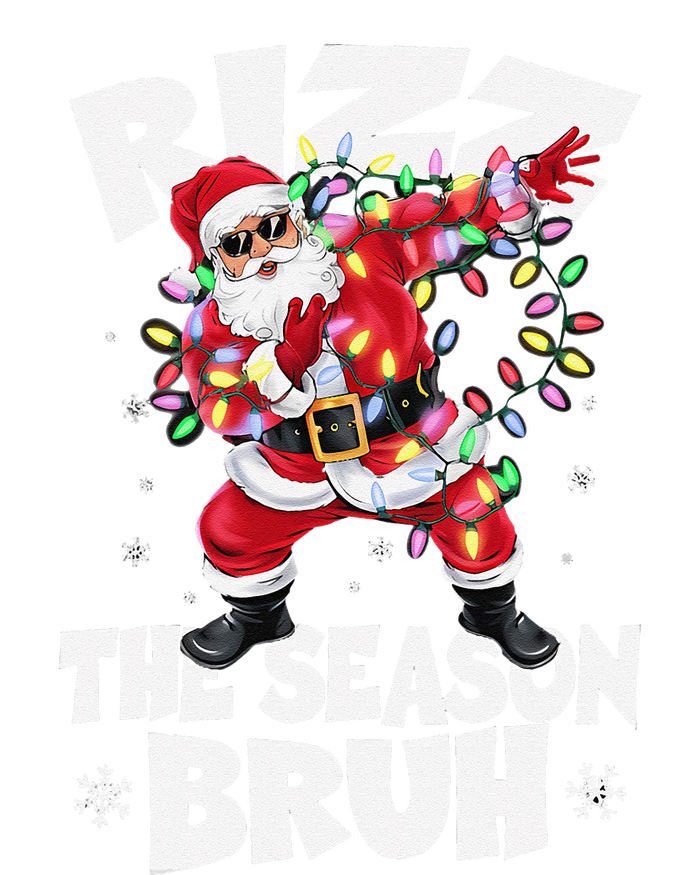 Rizz The Season Bruh Christmas Rizzmas Santa Claus Rizzler T-Shirt