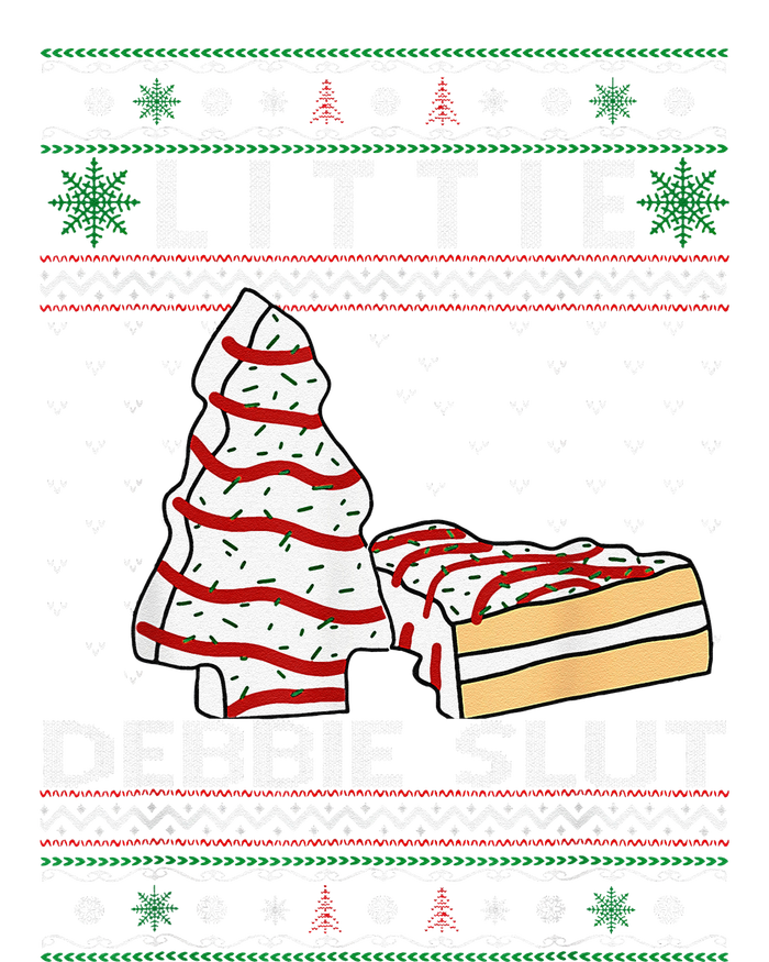 Littie Debbie Slut Funny Christmas Tree Cakes Xmas T-Shirt