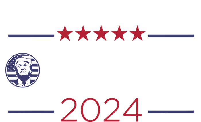 Only Felons 2024 America Flag Trump President Quote Funny Gift T-Shirt