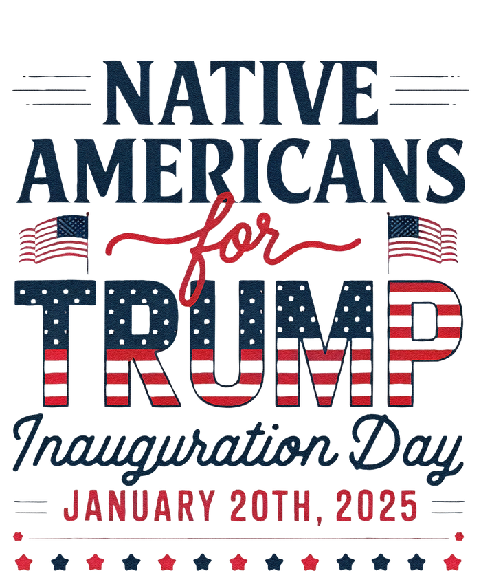 Trump Inauguration Day 2025 For Native Americans T-Shirt