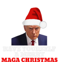 Funny Santa Trump Have Yourself A Merry Maga Christmas Xmas Cooling Performance Long Sleeve Crew