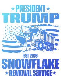 President Trump Snowflake Removal Service Funny Trump 2024 Cool Gift T-Shirt