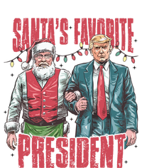 Retro SantaS Favorite President Trump Christmas Santa Trump Gift T-Shirt