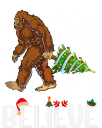 Funny Bigfoot Christmas Tree Lights Funny Sasquatch Believe T-Shirt