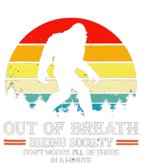 Bigfoot Out Of Breath Hiking Society Sasquatch Wilderness T-Shirt