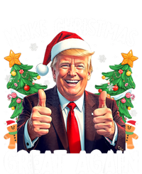 Santa Trump 2024 Usa Make Christmas Great Again Funny Trump Meaningful Gift Full-Length Apron With Pockets