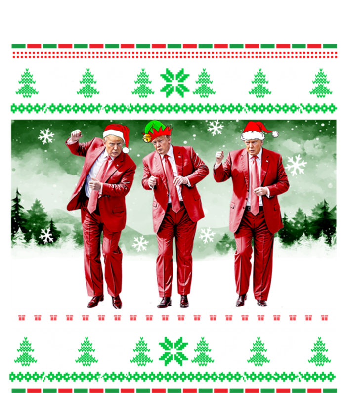 Santa Trump Dance Make Christmas Great Again Ugly Cute Gift Sweatshirt