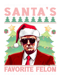 SantaS Favorite Felon President Trump Ugly Xmas Cool Gift Women's T-Shirt