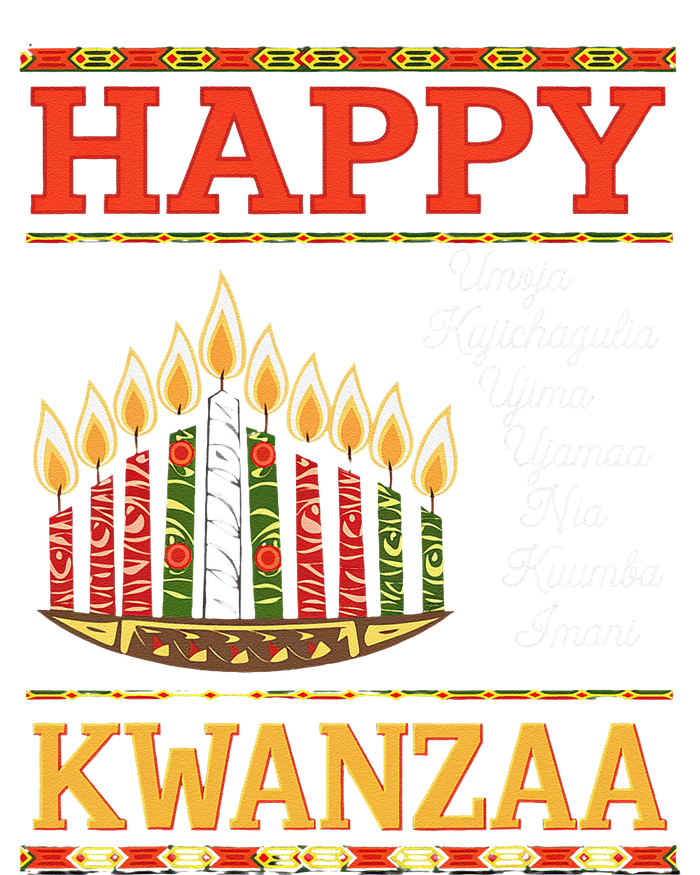 Happy Kwanzaa Seven Principles Of Kwanzaa Tall Long Sleeve T-Shirt