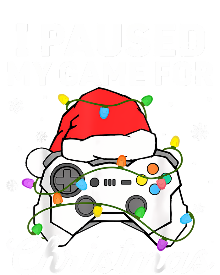 I Paused My Game For Christmas Boy Gamer Gaming Controller T-Shirt