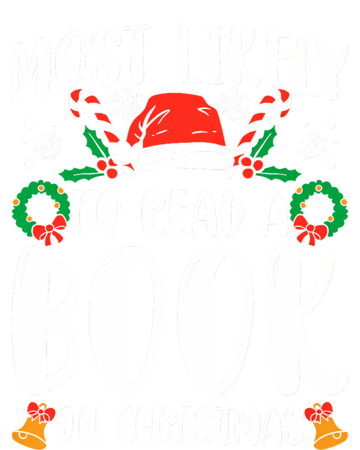 Most Likely To Read A Book On Christmas Matching Family Premium T-Shirt