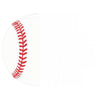 Best Dad Coach Ever Funny Baseball For Sport Lovers Cool Gift Women's T-Shirt