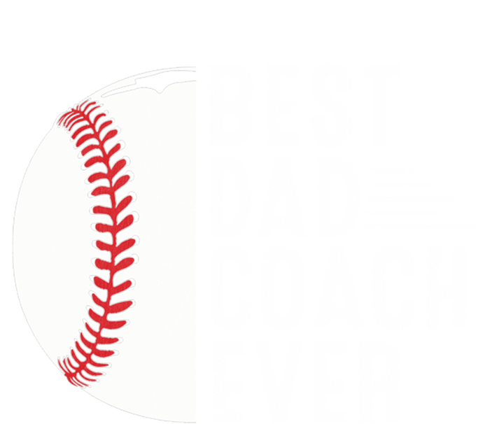 Best Dad Coach Ever Funny Baseball For Sport Lovers Cool Gift Women's T-Shirt