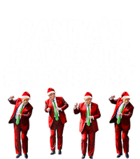 SantaS Favorite President Funny Trump Dance Santa Hat Gift T-Shirt