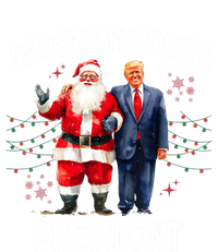 SantaS Favorite President Funny Trump Meaningful Gift T-Shirt