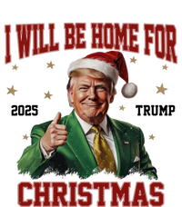 Trump 2024 I Will Be Home For Christmas Funny Santa Trump Cute Gift Doggie Tank