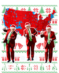 Trump Election Map Merry Christmas Holiday Santa Hat Xmas Gift Valucap Bio-Washed Visor