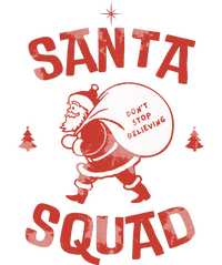 Santa Squad Dont Stop Believing Christmas Ladies Essential Flowy Tank