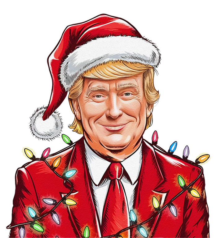 Donald Trump Christmas Funny Maga Holiday T-Shirt