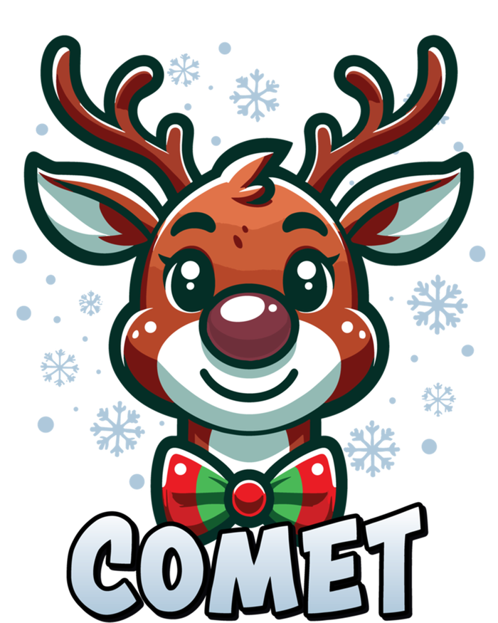 Santa’S Reindeer Comet Xmas Group Costume Gift T-Shirt