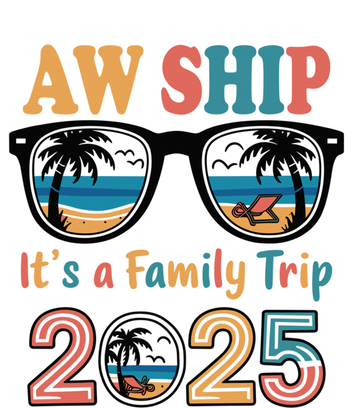 Aw Ship ItS A Family Trip 2025 Family Cruise Squad Matching Kids T-Shirt