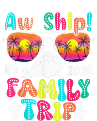 Aw Ship ItS A Family Trip 2025 Family Cruise Squad Retro Sustainable Knit Beanie