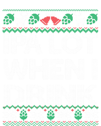 Ipa Lot When I Ugly Christmas Craft Beer Er Gift Cute Gift Kids Sweatshirt