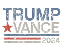 Trump Vance 2024 Retro Stripe Trump Jd Vance Gift T-Shirt