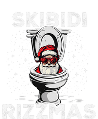 Rizzmas Funny Toilet Santa White Elephant Christmas T-Shirt