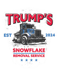 TrumpS Snowflake Removal Service Funny Trump 2024 Great Gift Women's Flannel Pajama Set