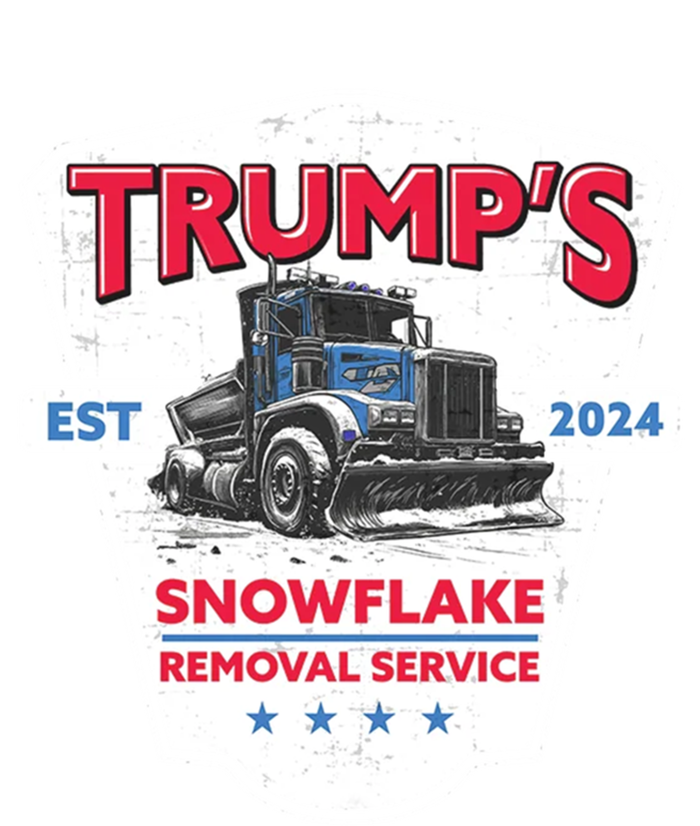 TrumpS Snowflake Removal Service Funny Trump 2024 Great Gift Women's Flannel Pajama Set