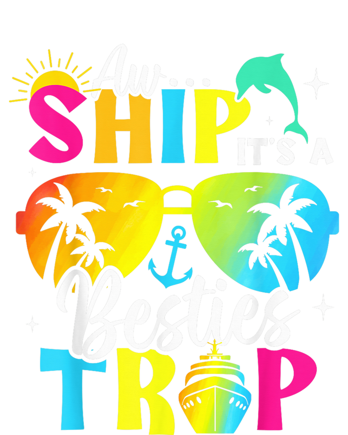 Aw Ship It’S A Besties Trip 2025 Friends Vacay Cruise 2025 Sustainable Bucket Hat