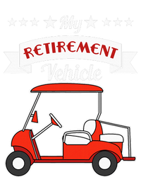 My Retirement Vehicle Funny Golf Cart Zip Tote Bag