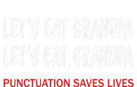 LetS Eat Grandpa Punctuation Marks Save Lives USA-Made Doggie Bandana