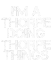 Thorpe Funny Surname Family Tree Birthday Reunion Gift Idea Women's T-Shirt