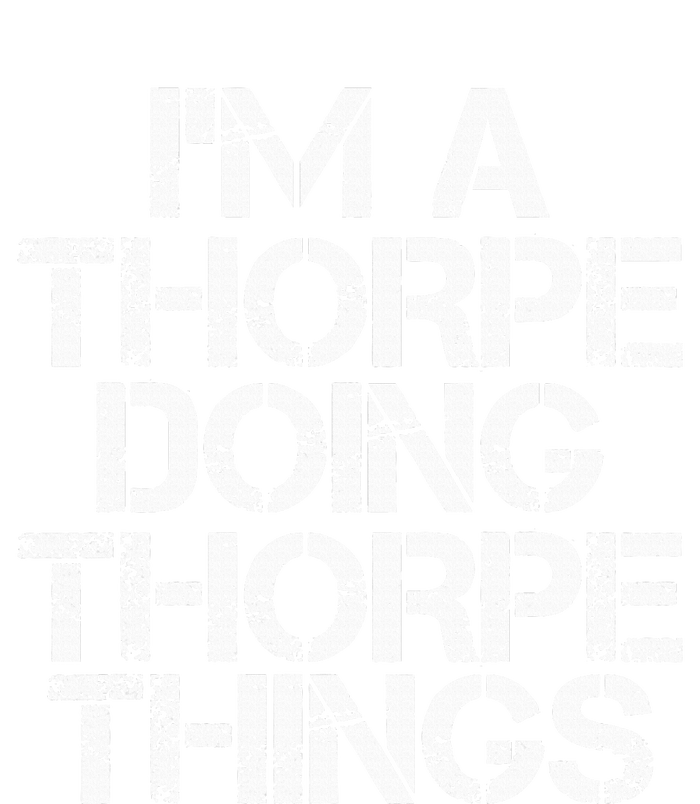 Thorpe Funny Surname Family Tree Birthday Reunion Gift Idea Women's T-Shirt